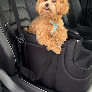 Waterproof Dog Carrier Bag & Cat Carrier, Cozy Pet Carrier for Travel,Dog Car Seat,Dog Mom Tote Bag,Dog Lover Gift,Pet Bag