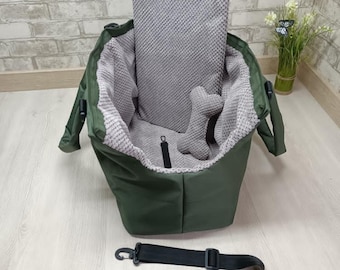 Wasserdichte, isolierte Haustier-Tragetasche mit Knochenspielzeug, Hundetasche, Katzen- und Welpen-Träger, Hundetragetasche, Tierzubehör, Geschenke für Tierliebhaber