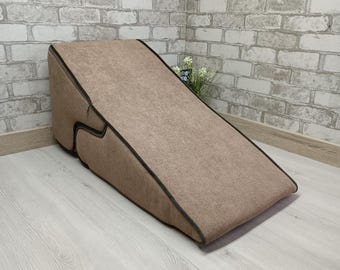 Comfortable Dog Ramp and Stairs 2in1,Perfect for Small or Senior Dogs,Foldable Ramp for Bed & Couch,Dog Stairs and Ramp that fold out