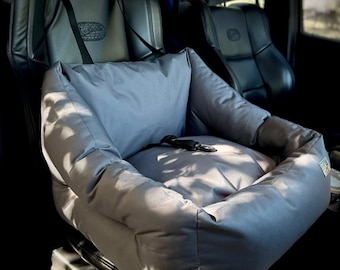 Luxury Dog Car Seat – Pet Carrier  Travel Bed | Waterproof & Cozy | Perfect Gift for Dog Lovers, Secure Attachment