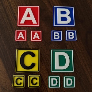 Camera Tag - A - B - C - D Camera