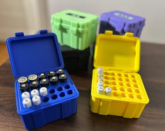 Battery storage box for AA & AAA