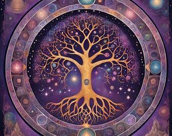 Tree of Life #6 SVG PNG JPG Bundle