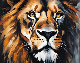 Lion Art SVG PNG JPG Bundle