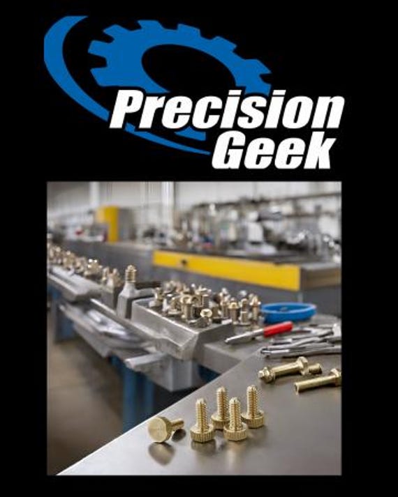 PrecisionGeek – M6 Speaker Spikes (6mm × 35mm | Solid Brass, Set Of 4) – CNC Machined Isolation