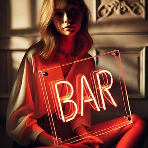 Custom LED Neon Sign – Personalized Wall Art with Free Mockup