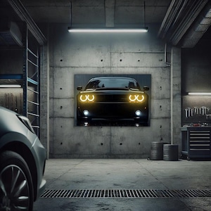 Arte de pared con luces LED de neón para coche, letrero de neón para coche, decoración de garaje con luces LED de neón, regalo moderno para hombre, ideal para la oficina y el hogar. Envío gratis.