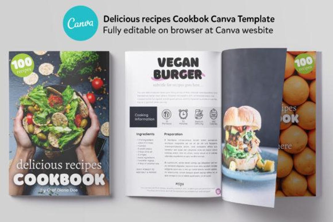 Recipe Book / Cookbook / Magazine for Food Bloggers, Chefs Instagramers ...