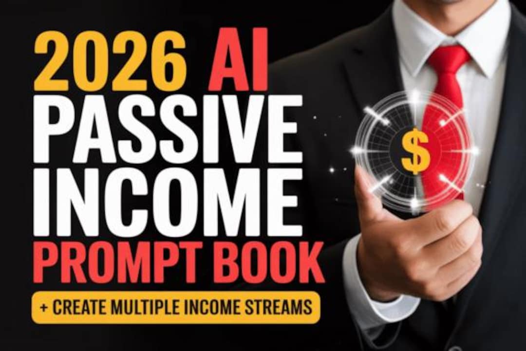 AI Passive Income Prompt Book Multiple Income Streams - Etsy