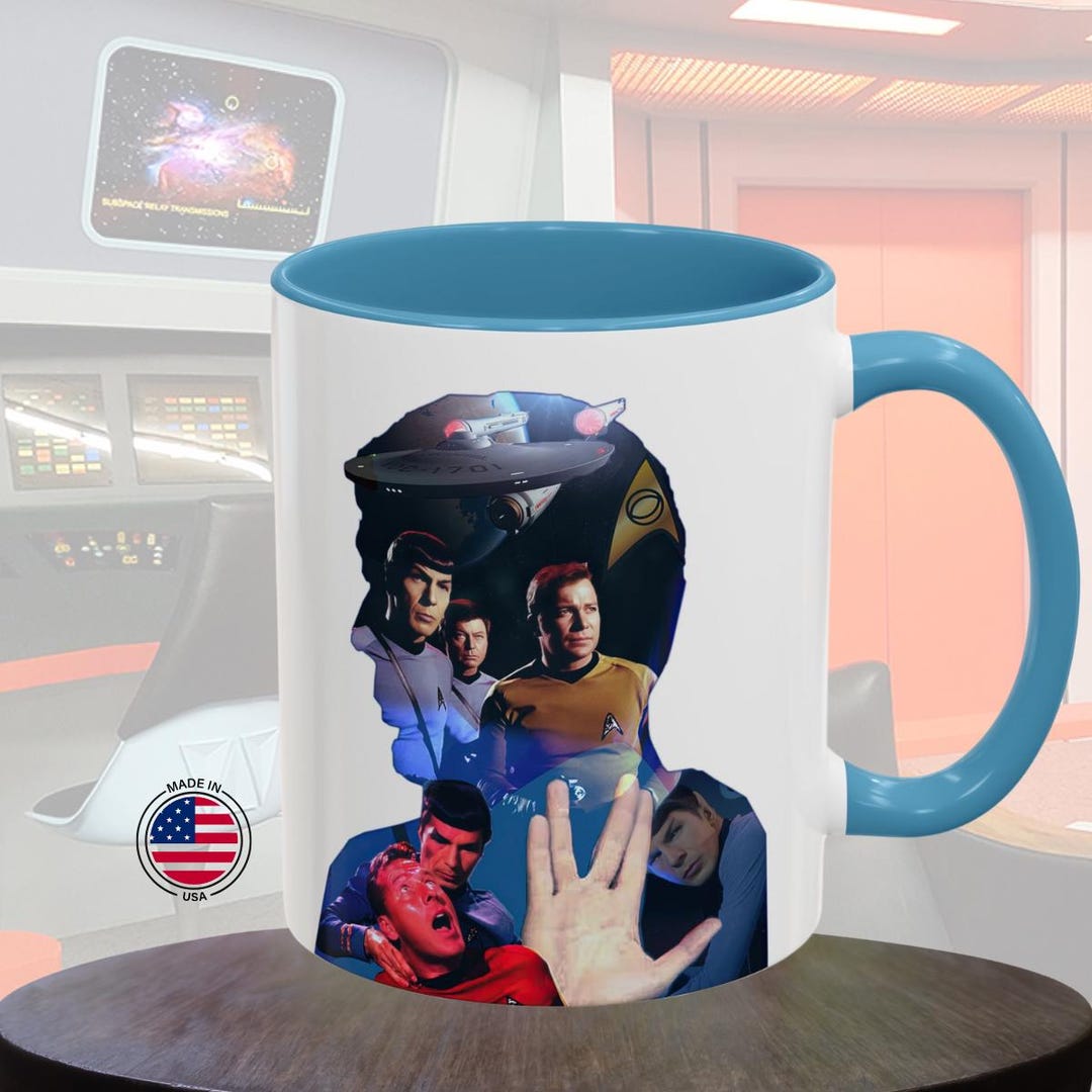 Spock Mug TOS Spock Coffee Mug, Trek Original Series I Cup for Sci-fi Fans ...