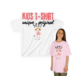 Camiseta infantil de Mei Totoro, camiseta de Mi vecino Totoro, camiseta infantil, camiseta de anime, ropa de Studio Ghibli, regalo bonito para niños, camiseta con nombre personalizado