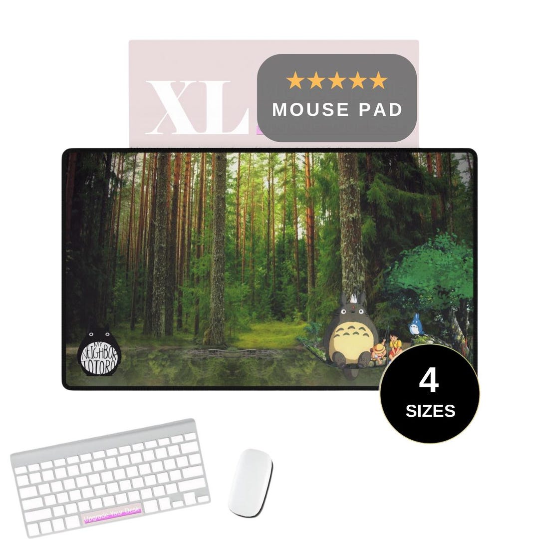 My Neighbor Totoro, XL Mouse Pad, Gamers Desk Mats, Studio
