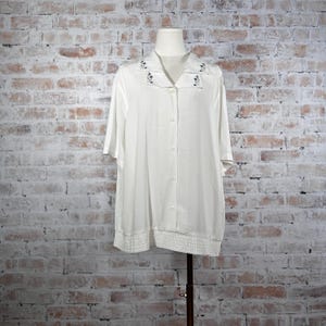80s Sheer Shirt - Etsy