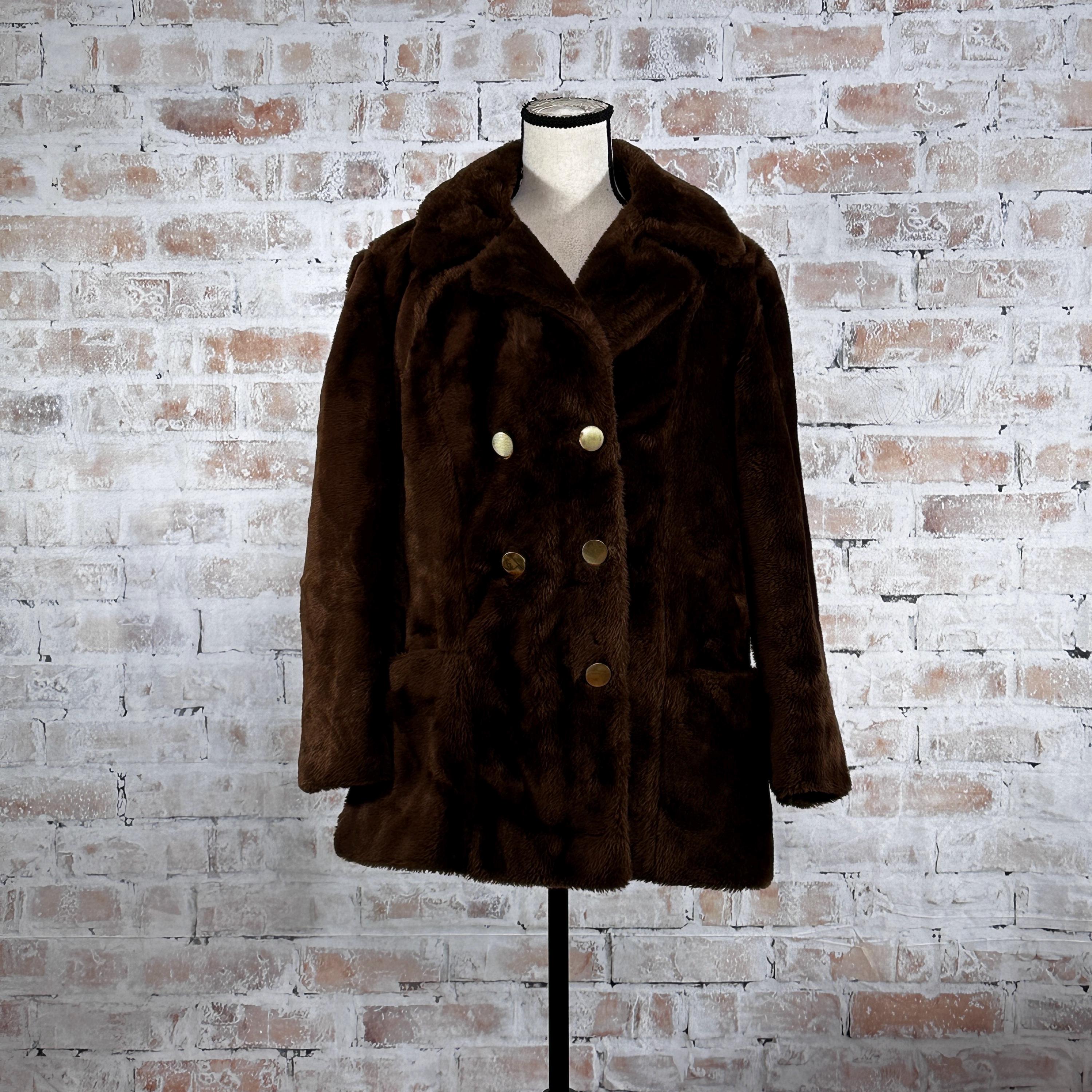 70s Sears Fur Coat - Etsy