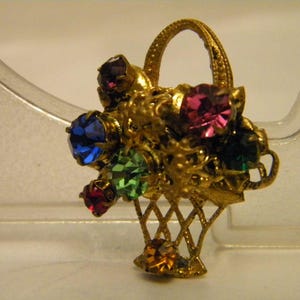 Brooch Czechoslovakia Czech Vintage bijouterie Gift for her Women&#39;s jewelry   100