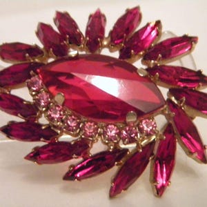 Brooch Czechoslovakia Czech Vintage bijouterie Gift for her Women&#39;s jewelry  27