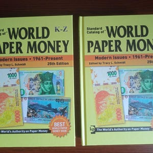 Standart Katalog der Welt Papiergeld 1961-2018 Banknoten. Buch in 2 Bänden