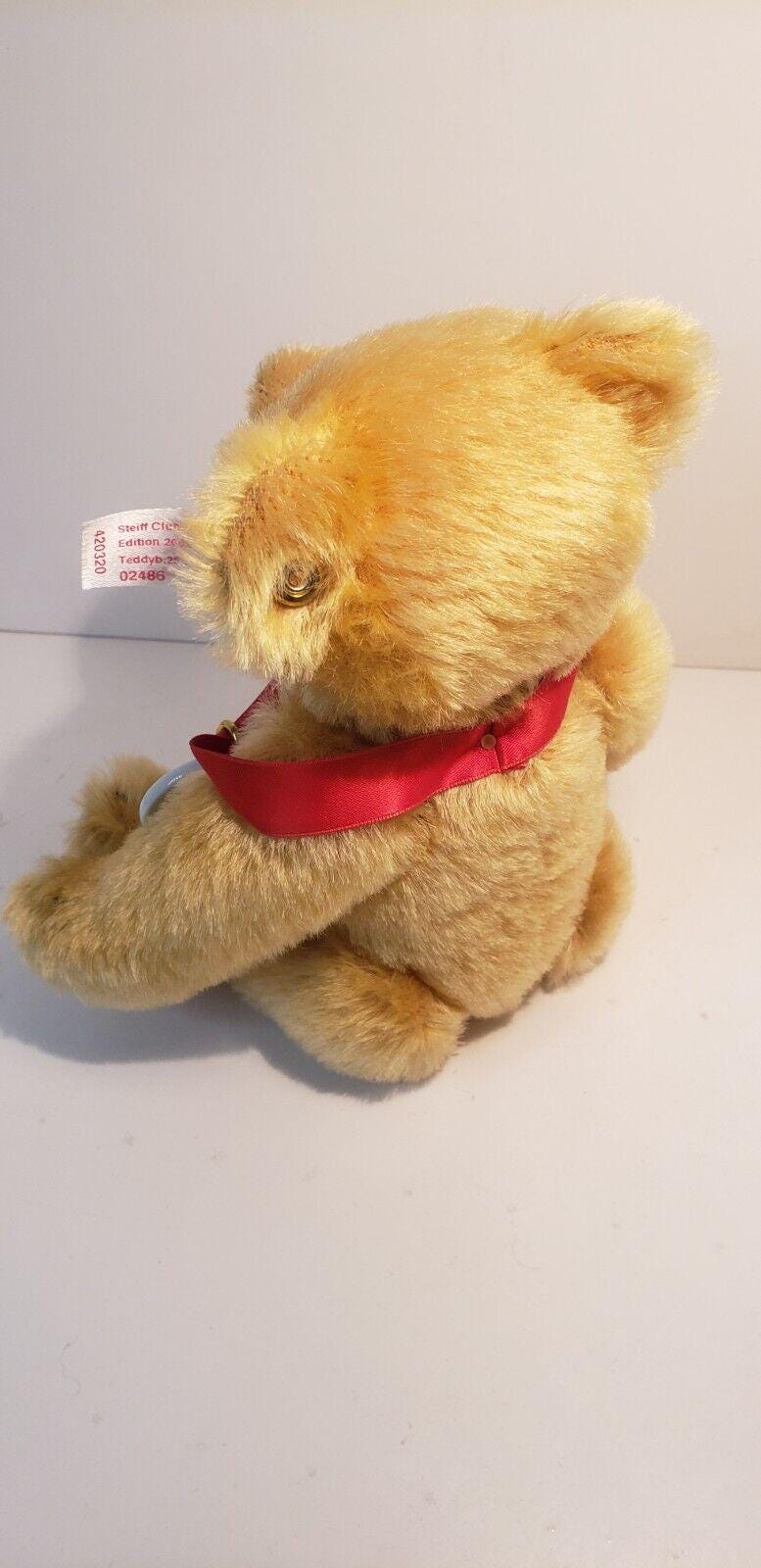 Steiff Club Sonderedition 2002 Teddybär 10 Jahre Jubiläum 22 cm