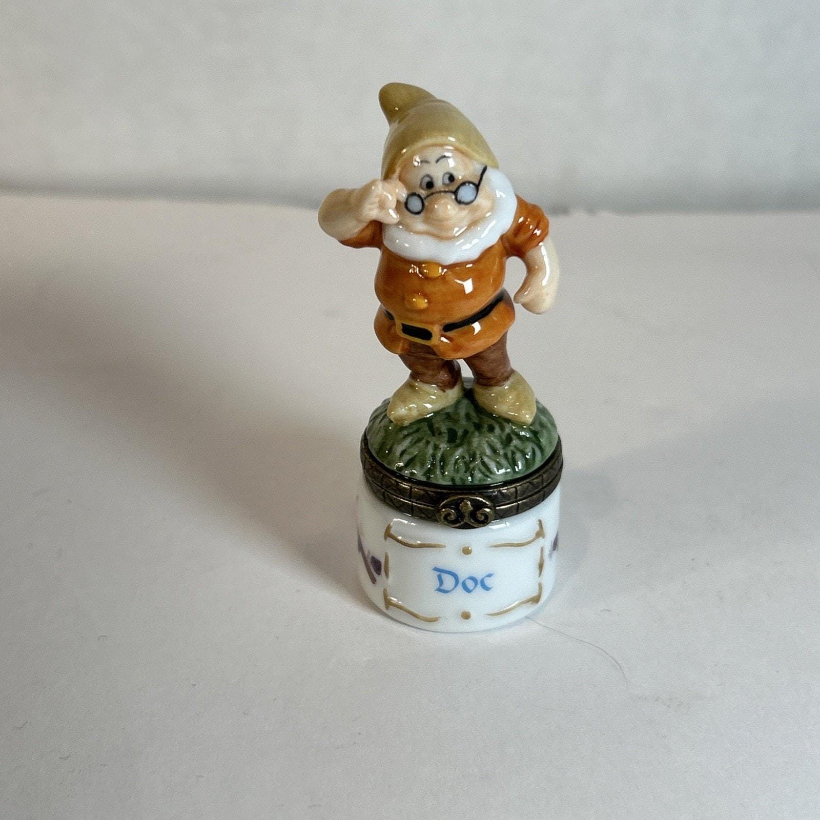 PHB 磁器製ヒンジ付き小物入れ ディズニー 白雪姫と7人の小人 ~ ドク