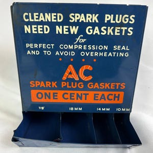 Vintage Ac Spark Plug Display - Etsy