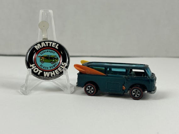 Vintage Hot Wheels Volkswagen Beach Bomb Redline 1969 Mattel HK