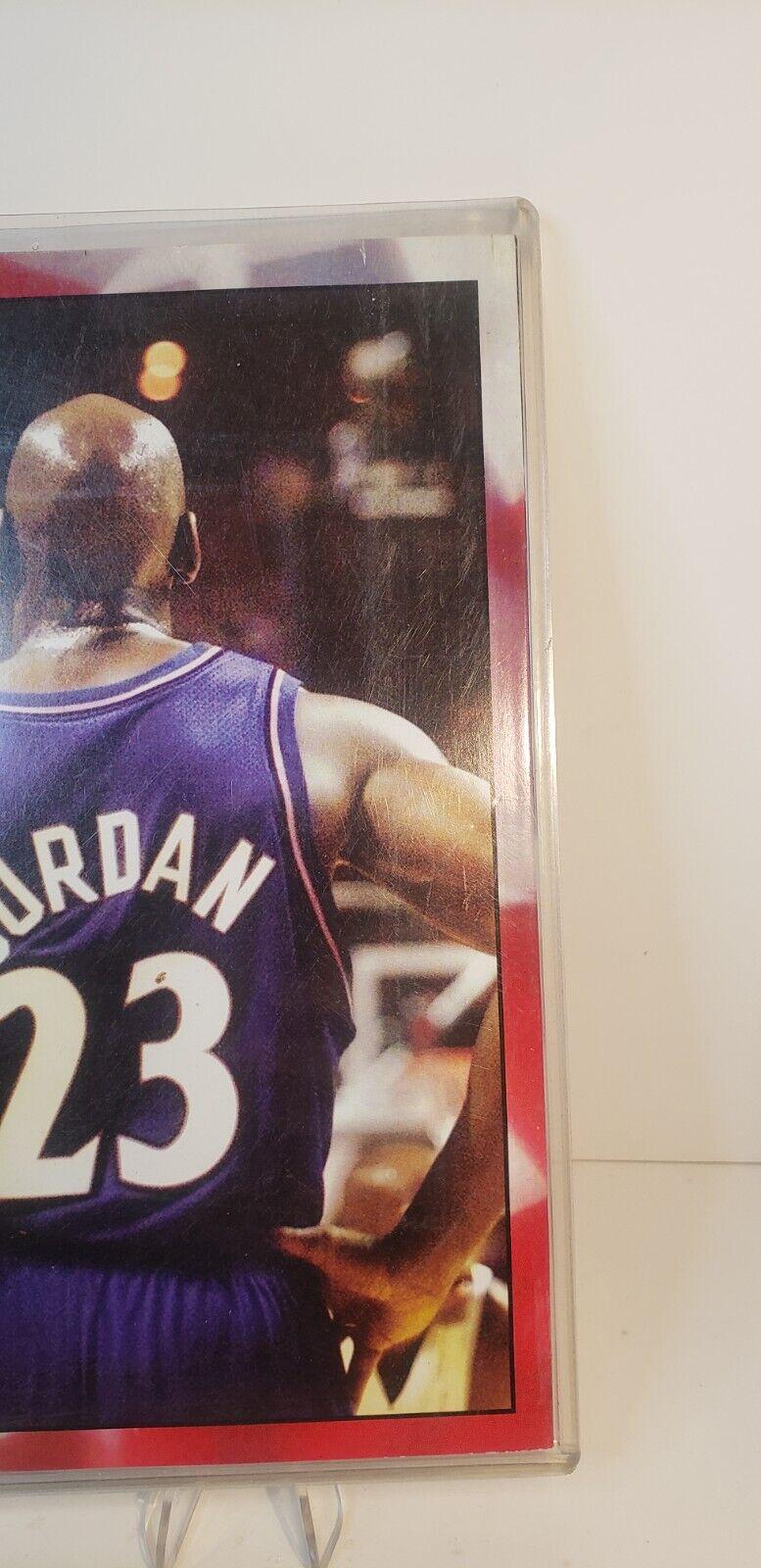 2001 Entertainment Sports Collector's Edition Welcome Back Michael