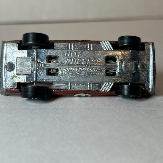 Hot Wheels Redline Nitty Gritty Kitty Brown Hong Kong 1969 Vintage