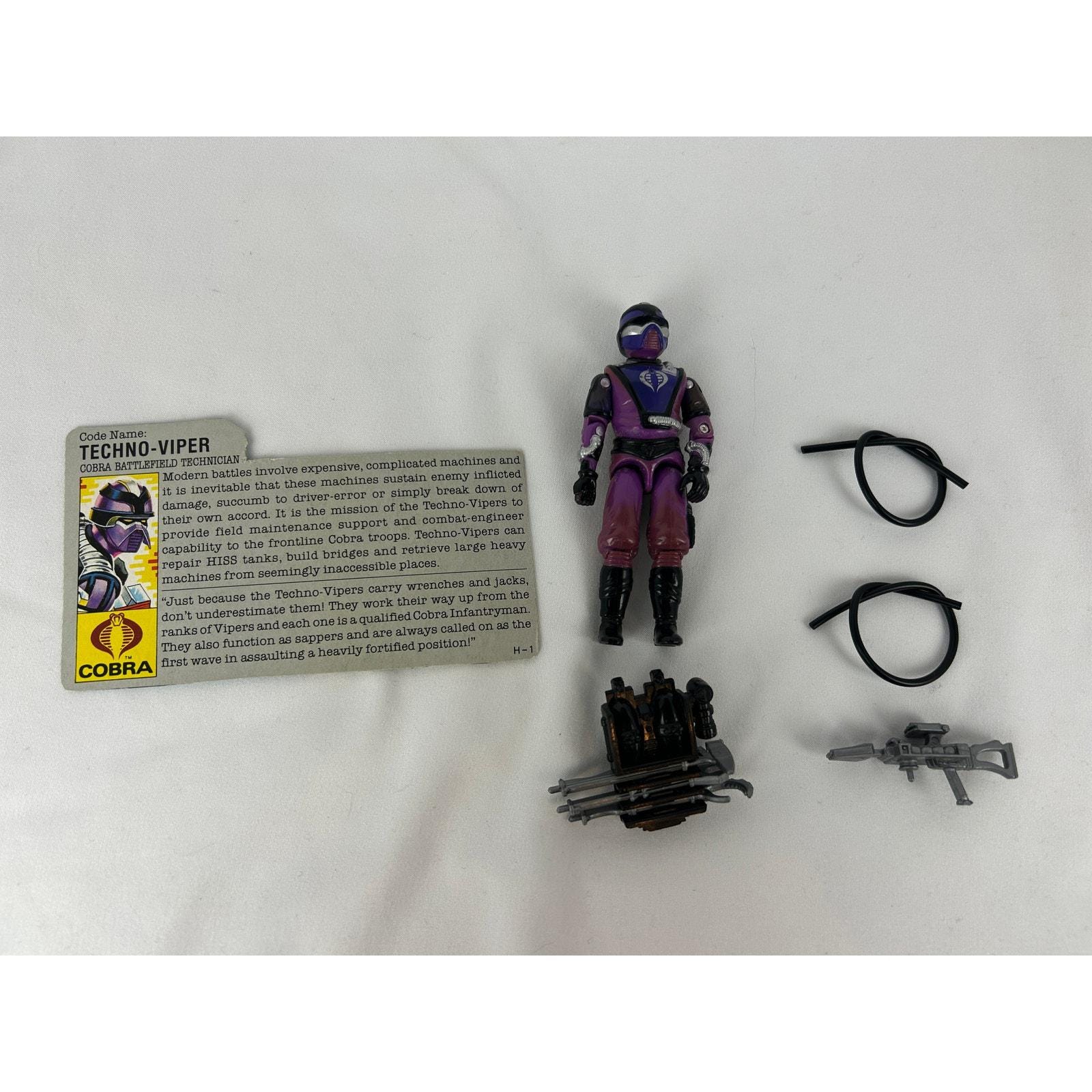 GIジョー コブラ テクノバイパー アクションフィギュア 1987年