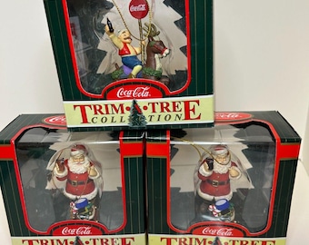 Coca-Cola ENESCO クリスマス オーナメント Coca-Cola ENESCO クリスマス オーナメント Vintage 1993 Enesco Coca