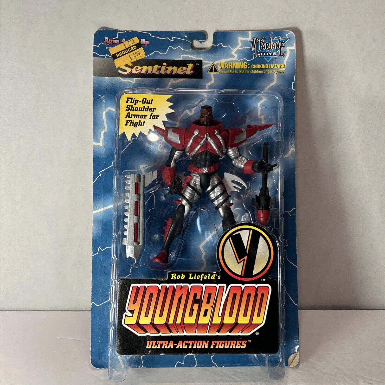 Mcfarlane Toys 1995 Spawn Youngblood Series 1 Sentinel Ultra Action Figure New
