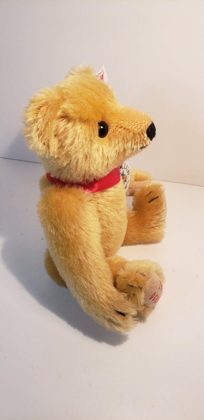 Steiff Club Sonderedition 2002 Teddybär 10 Jahre Jubiläum 22 cm