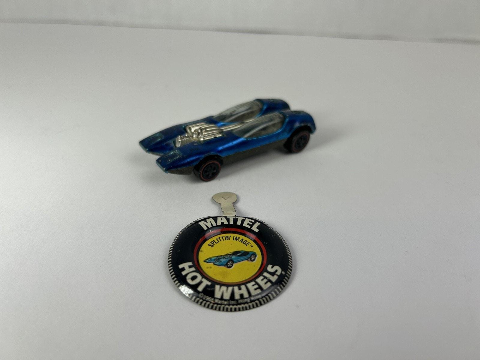 Vintage Hot Wheels Redline 1969 Splittin' Image Mattel Diecast Car