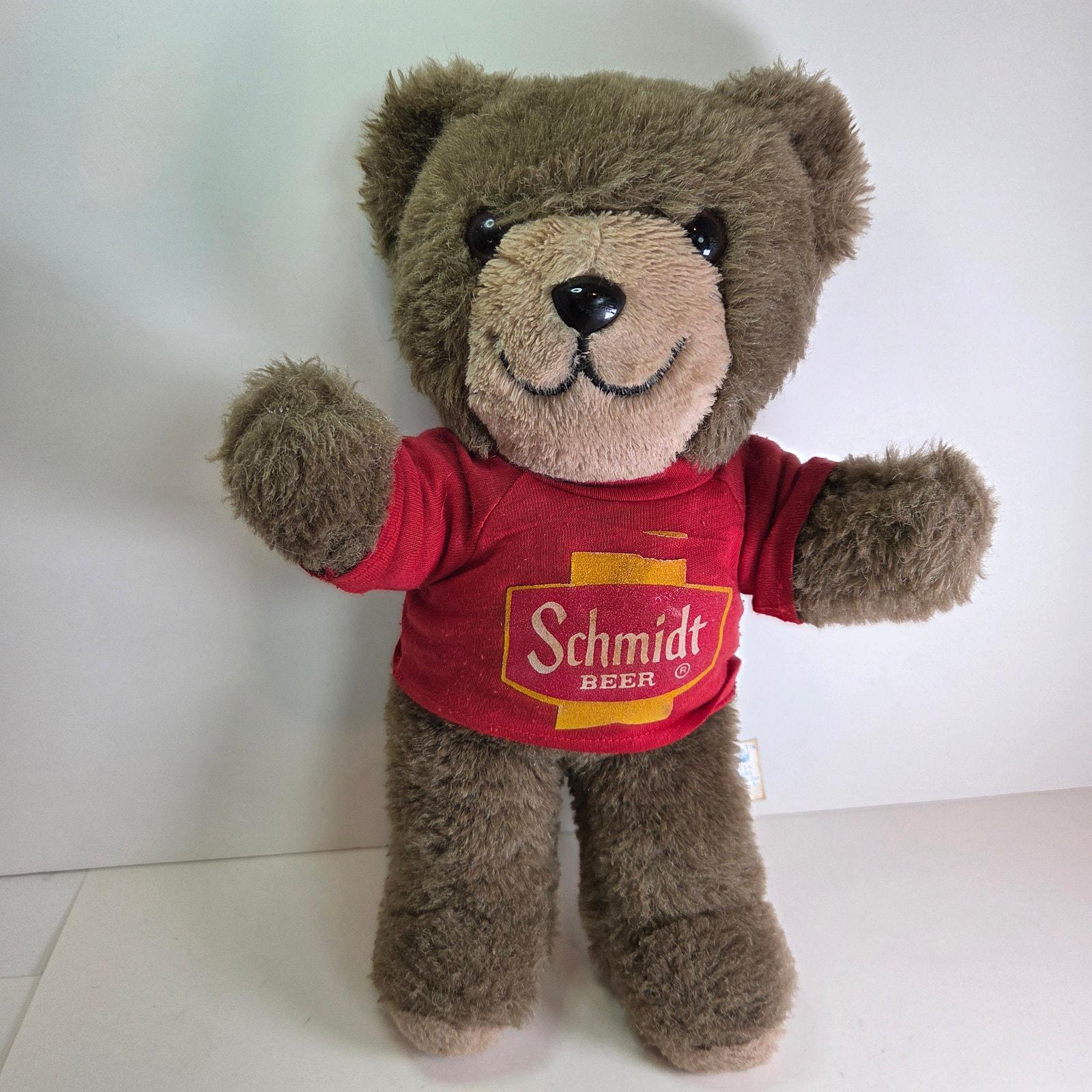 Vintage 1983 Trudy Schmidt Beer Teddy Bear Plush 11” Collectible