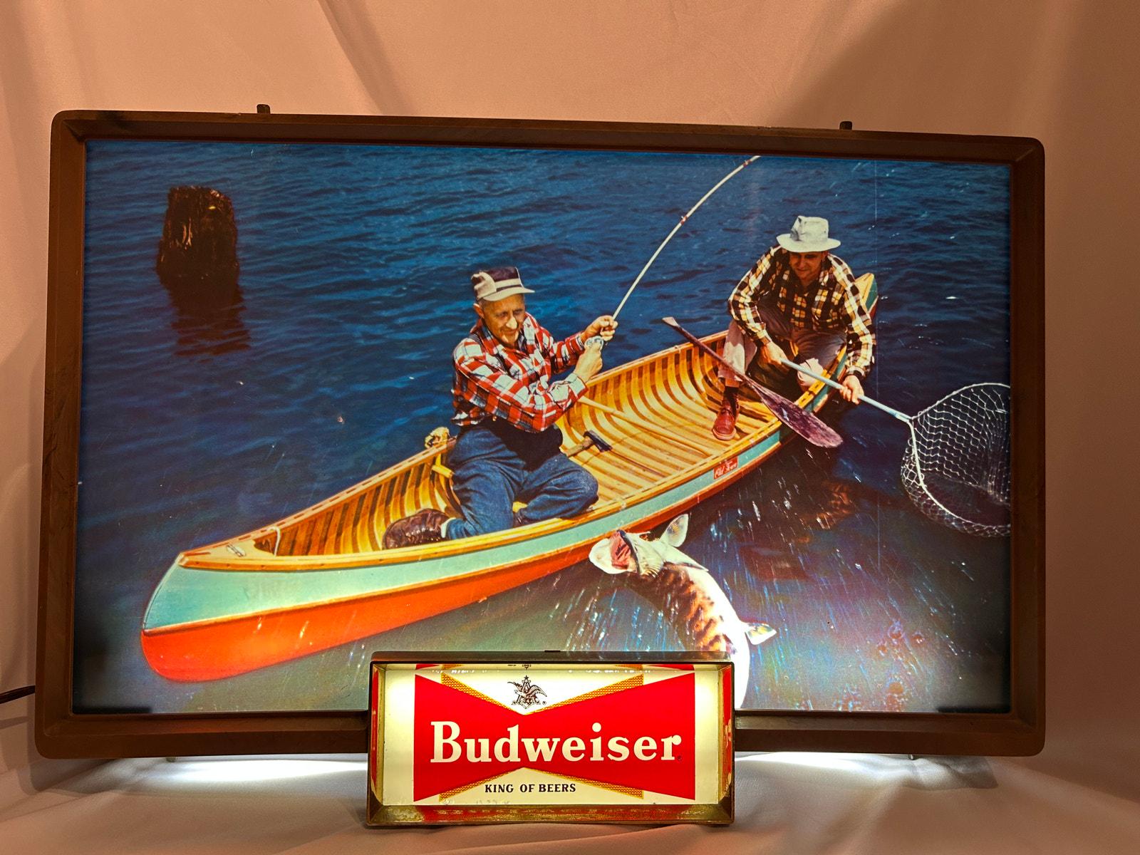 Vintage Budweiser Fishing - Etsy