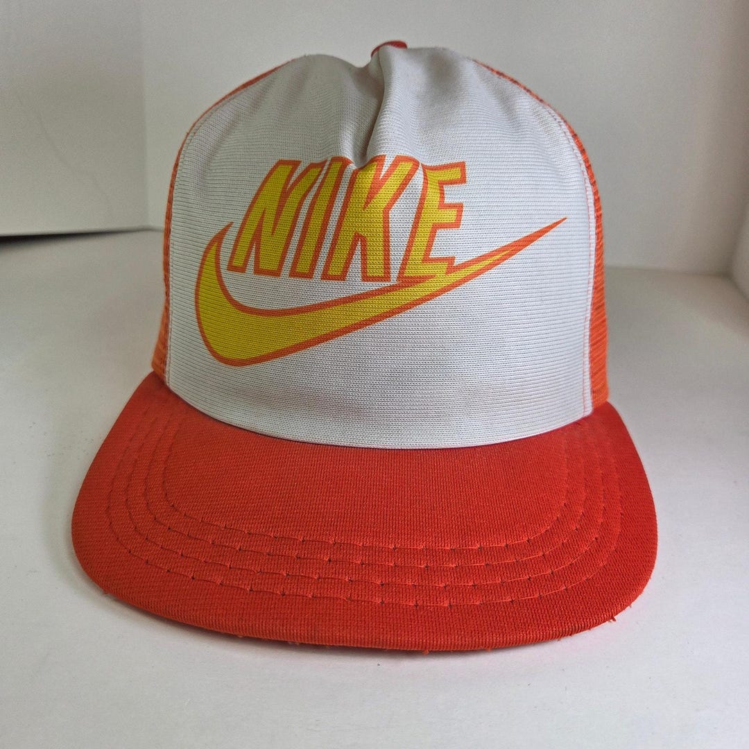 vintage nike trucker hat