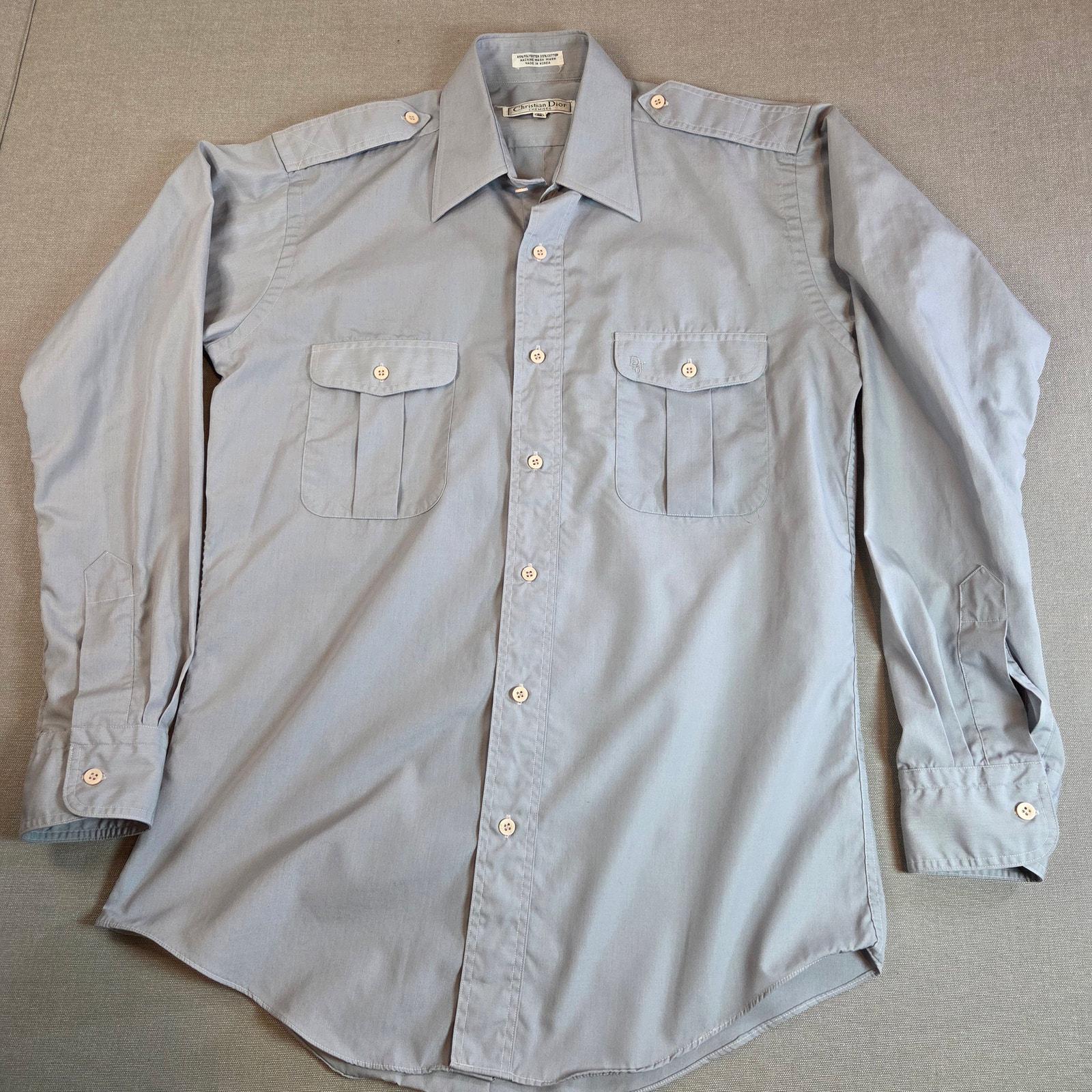 christian dior dress shirt - White Women Casual Top Crafted in blue striped cotton poplin Designer Shirts for Men —