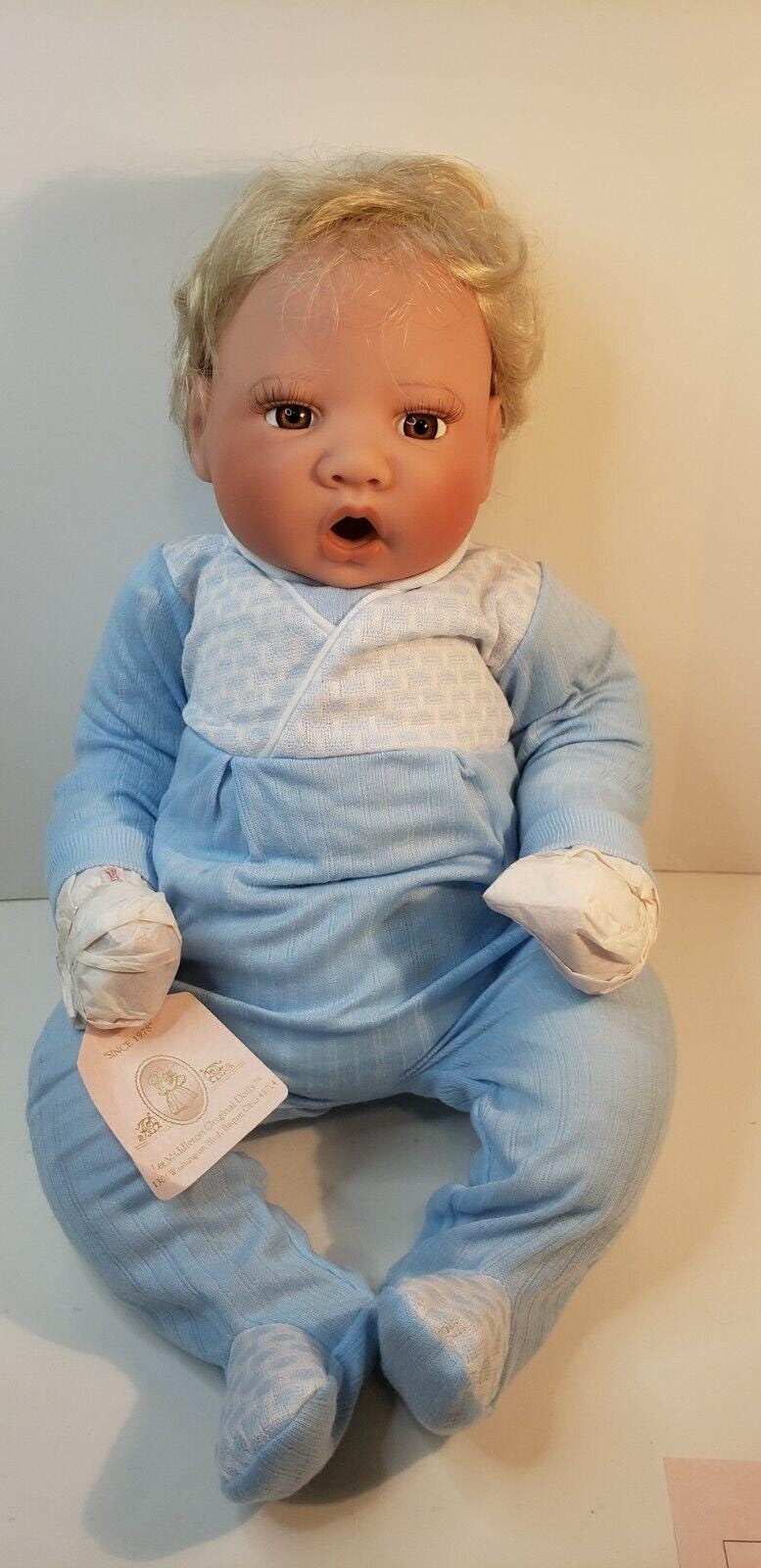 Lee Middleton Honey Love Awake Boy Doll 1997 NIB LE /2000 COA