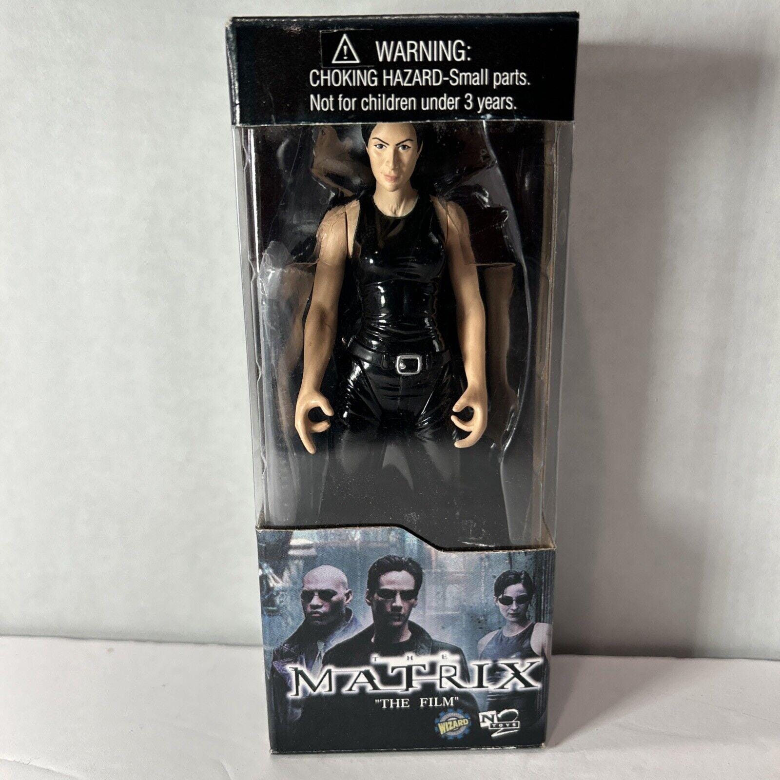 Matrix the Film Wizard N2 Toys Trinity 6” Action Figure VTG 2000