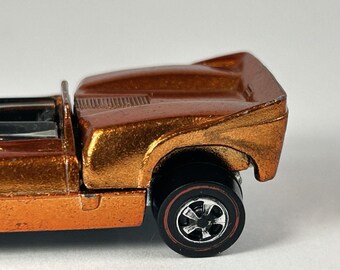 Vintage Hot Wheels 1969 Mclaren M6A Redline Diecast Car W/button