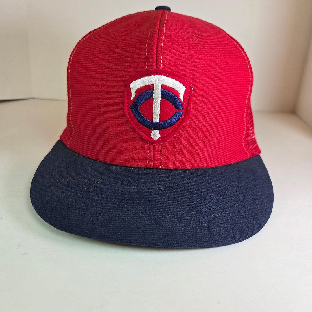 Vintage Minnesota Twins TC Logo Trucker Hat Red Mesh Snapback MLB - Etsy