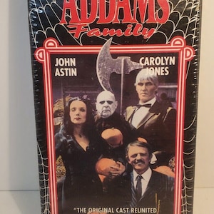The Original Addams Family VHS 1977 Brand New Sealed - John Astin Ted Cassidy