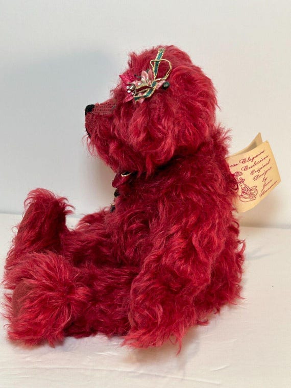 Bear Elegance Mohair Teddy Bear Joy 23/50 Joan Woessner Signed