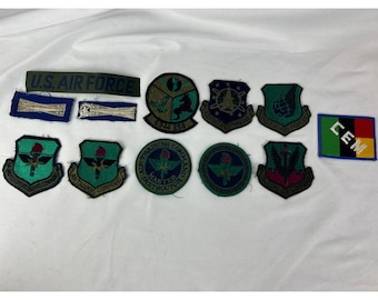 Vintage USAF-patch veel strategische luchtcommando SAC militaire insignes