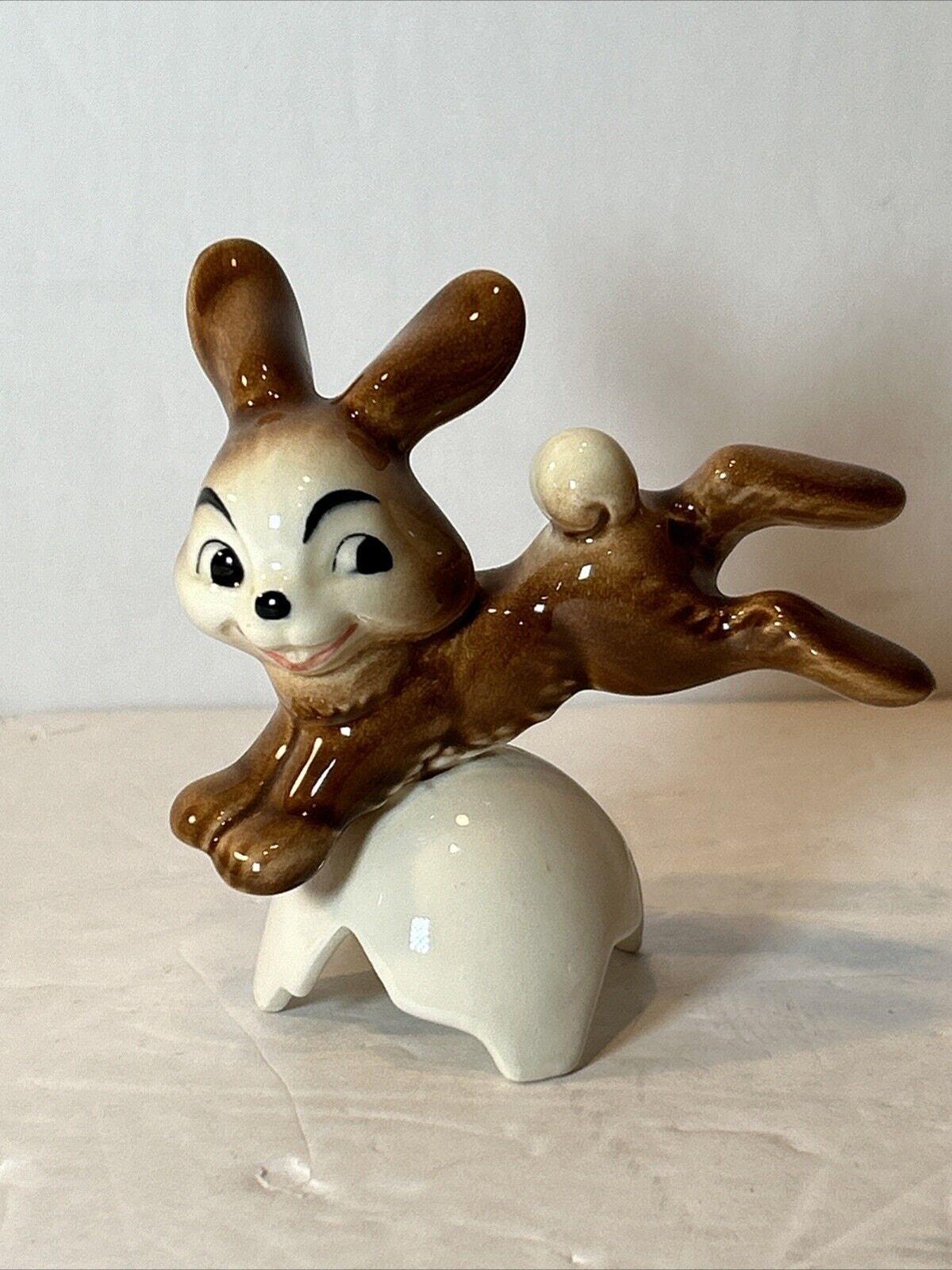 Vintage Goebel West Germany Porcelain Bunny Rabbit Figurine on