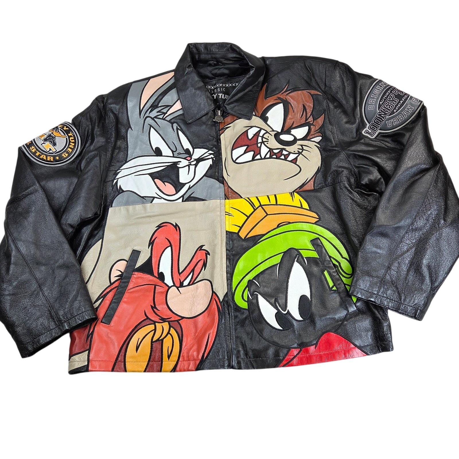 Looney Tune Leather Jacket - Etsy