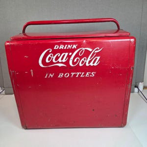 Vintage coke cooler - Etsy 日本