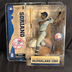 Alfonso Soriano McFarlane MLB Baseball Series 8 New York Yankees Action Figure