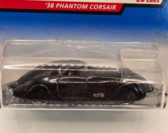 1999 Hot Wheels First Editions '38 Phantom Corsair Vintage Diecast