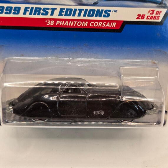 1999 Hot Wheels First Editions '38 Phantom Corsair Vintage Diecast