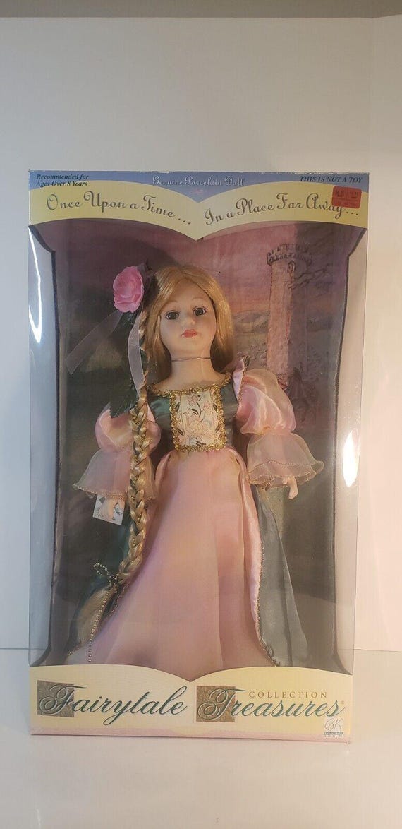 1998 Rapunzel Porcelain Doll 16